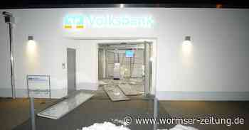 Geldautomat in Gewerbegebiet Stromberg gesprengt- Foto - Wormser Zeitung