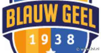 Blauw Geel'38 speelt belabberde eerste helft: 'Het zag een beetje uit alsof ze drie kratten bier op hadden' - BD.nl