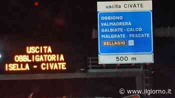 Lecco, cade un cartello sul Terzo Ponte della Superstrada: chiusa la Statale 36 - IL GIORNO