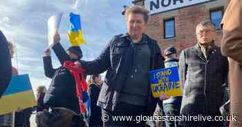 Protest in support of Ukraine taking place in Gloucester - live updates - Gloucestershire Live