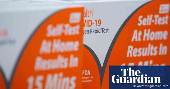 Nearly half of 500m free Covid tests Biden made available still unclaimed