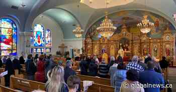 Ukrainians in Edmonton gather at local churches, praying for peace as Russian invasion takes its toll