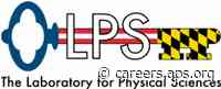 Postdoctoral Position in Molecular Beam Epitaxy and Quantum Devices in College Park, MD for Laboratory for Physical Sciences (LPS) - Physics