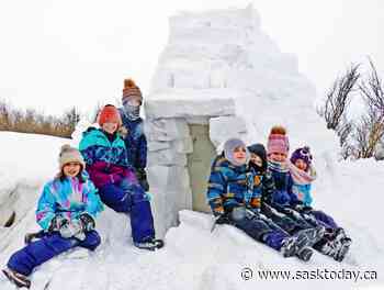 Weyburn children get an igloo playhouse of their own - SaskToday.ca