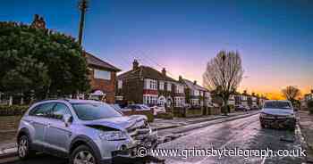 Driver arrested after early morning crash with parked car in Cleethorpes - Grimsby Live