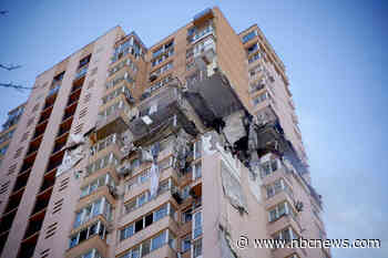 'Devastated': Family apartment destroyed after night of Russian attacks on Kyiv