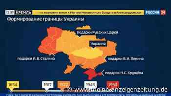 Ukraine-Krieg: Putins Plan für Ukraine enthüllt? TV-Sender zeigt Karte