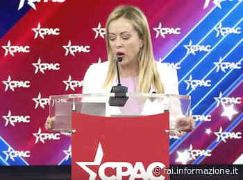 La sora Meloni in Florida per intervenire al CPAC - Fai Informazione