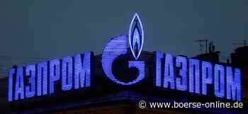 Gazprom-Aktie minus 35 Prozent