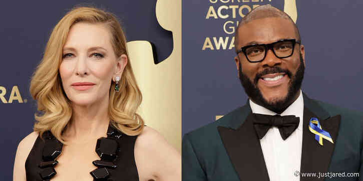 'Don't Look Up' Stars Cate Blanchett & Tyler Perry Hit the Red Carpet at the SAG Awards 2022