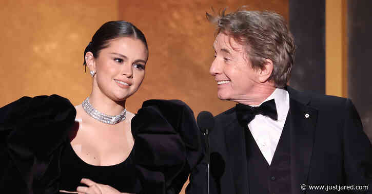 Video Shows the Reason Why Selena Gomez Seemingly Had to Go Barefoot on Stage at SAG Awards 2022