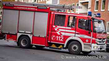 Feuer in Nicklheim vernichtet Hecke und Zaun