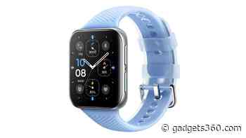 Oppo Watch 2 Glacier Lake Blue Edition With Ski Tacking, GoMore Algorithm for Fitness Launched