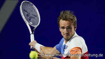Tennisprofi Medwedew nun offiziell Nummer eins der Herren-Weltrangliste