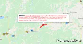 UPDATE – Highway 97 closed between Dawson Creek and Chetwynd - Energeticcity.ca