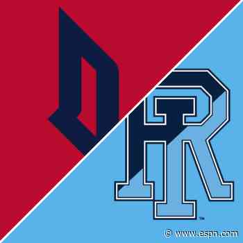 Duquesne vs. Rhode Island - Game Recap - February 26, 2022 - ESPN