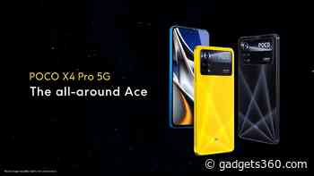 Poco X4 Pro 5G With 108-Megapixel Camera, Poco M4 Pro 4G Launched Globally at MWC 2022: Price, Specifications