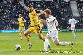 MK Dons 2 Bolton Wanderers 0: recap and match highlights - The Bolton News
