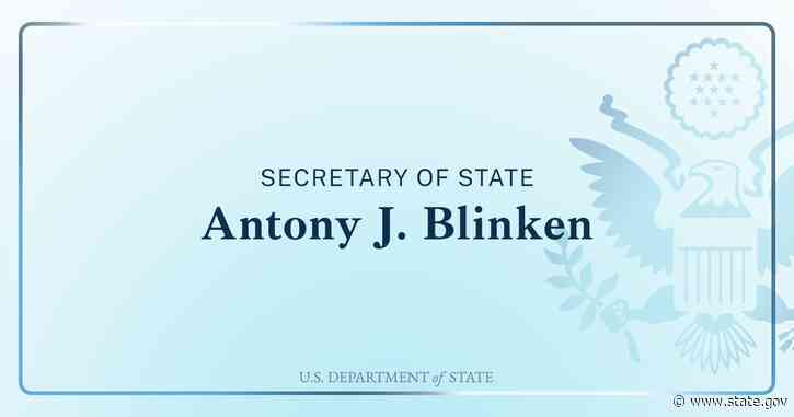 Secretary Antony J. Blinken And Australian Prime Minister Scott Morrison, Australian Foreign Minister Marise Payne, Indian Foreign Minister Subrahmanyam Jaishankar, And Japanese Foreign Minister Yoshimasa Hayashi Before Their Meeting - United States - Dep