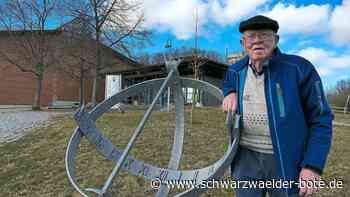 Gechinger Original: Hans Gräber steht auch mit 90  gerne in seiner Schlosserei