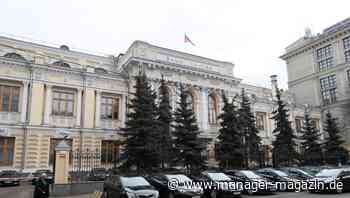 Russische Zentralbank kalt gestellt: Angriff auf Russlands Staatsschatz