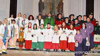 Fasnet in Aichhalden - Narren feiern launigen Gottesdienst mit auch ernsten Tönen - Schwarzwälder Bote