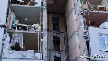 Blasts heard in Kyiv as Ukraine's delegation arrives for talks with Russia