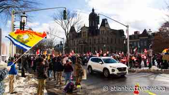 Commissioner says Fredericton COVID-19 protest included racist symbolism and imagery - CTV News Atlantic