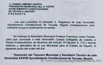 ¡Tomalá! Regidores de Tecuala quieren corren al Tesorero del Ayuntamiento - Noticias Digitales Sinaloa