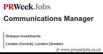 Octopus Investments: Communications Manager