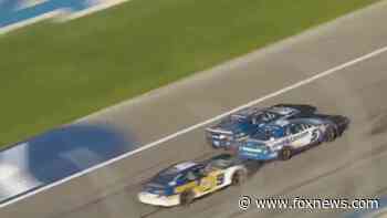 NASCAR: Kyle Larson 'had no clue' he was running teammate Chase Elliott into the wall at Fontana