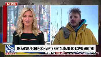 Ukrainian chef turns his restaurant into bomb shelter to feed civilians fighting Russian forces