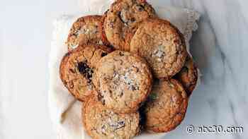 Business owner Rachel Bieber bakes cookies to help end human trafficking