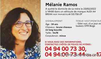 Portée disparue depuis 5 jours, la Hyéroise Mélanie a été retrouvée ce lundi dans le Var