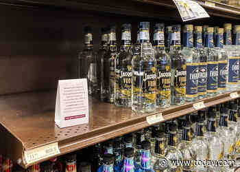 Governors ban Russian vodka sales in state liquor stores