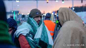 More than half a million have fled Ukraine, with many waiting for days at border crossings