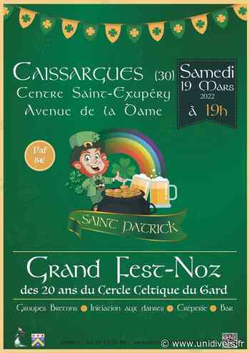 Fest-noz de la ST patrick Centre St Exupéry,Caissargues (30) samedi 19 mars 2022 - Unidivers