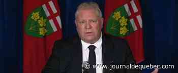 La fin du masque approche en Ontario, promet Ford