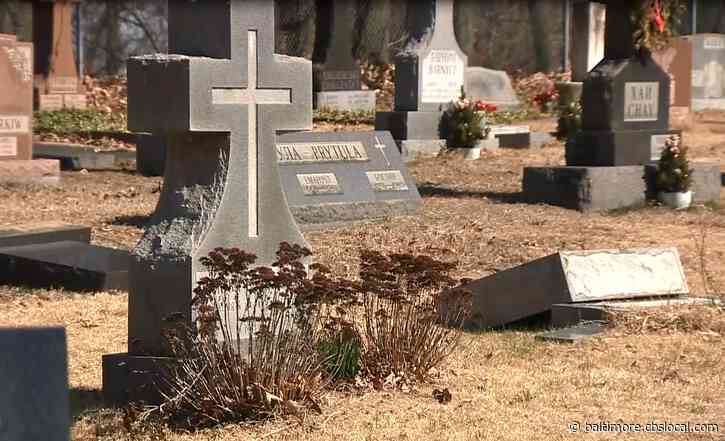 Ukrainian Cemetery In Dundalk Vandalized, Dozens Of Headstones Damaged