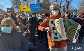 Bonn: Mehr als 500 Menschen demonstrieren vor russischem Konsulat - General-Anzeiger Bonn