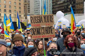 VIDEO: Thousands march in downtown Vancouver in support of Ukraine – Nelson Star - Nelson Star