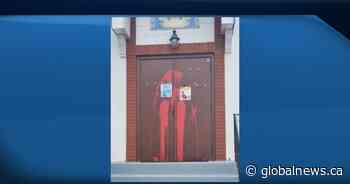 Russian church in Calgary targeted by vandals amid Russia-Ukraine conflict