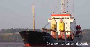 Port ban slapped on Russian cargo ship due to arrive in Hull later this week - Hull Live