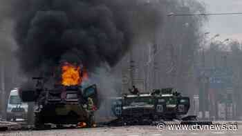 Russian forces shell Ukraine’s second-largest city and menace Kyiv