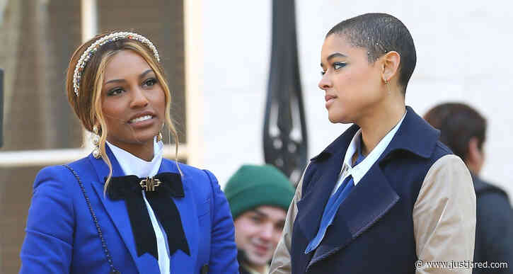 Savannah Smith & Jordan Alexander Film New Scenes For Upcoming 'Gossip Girl' Season 2!