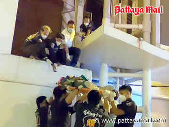 Painter hurt after explosion, fall at Royal Garden Plaza Pattaya - Pattaya Mail
