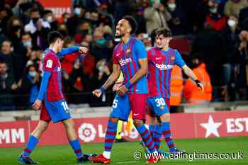 Pierre-Emerick Aubameyang scores again as Barcelona thump Athletic Bilbao - Ealing Times