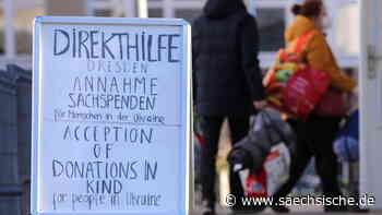 Wo kann ich in Dresden für Menschen in der Ukraine spenden? - Sächsische.de