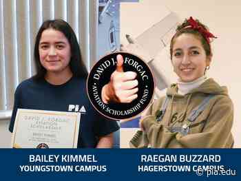 PIA Students Receive David J. Forgac Aviation Scholarship Awards - Pittsburgh Institute of Aeronautics (PIA)