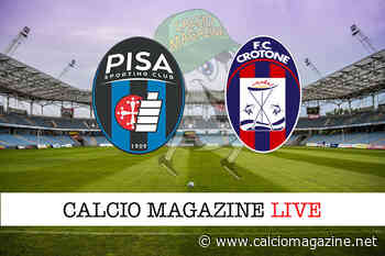 Pisa - Crotone: diretta live e risultato in tempo reale - Calciomagazine